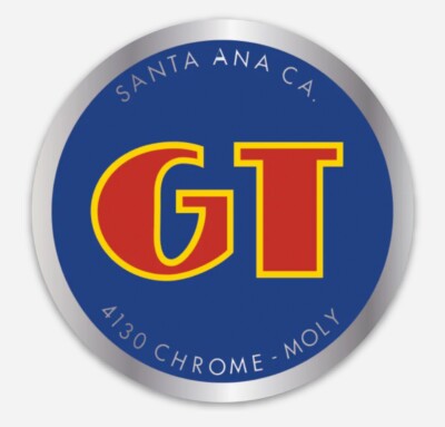 GT BMX  Bicycle Old School Logo Vinyl Sticker Decal 2 