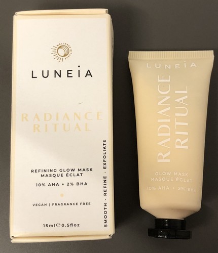 Luneia - Radiance Ritual Refining Glow Mask 15ml - Travel Size. BRAND NEW.