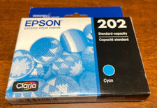 EPSON 202 CYAN INK CARTRIDGE GENUINE SEALED EXP 02/24