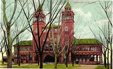 Natatorium Swimming Pool Boise Idaho Postcard c1907-09