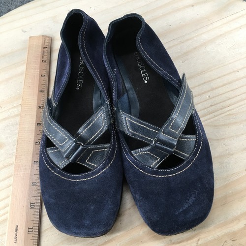 Aerosoles Shoes Womens 8 M Butterscotch Mary Jane Flats Comfort Blue Slip On - Picture 7 of 16