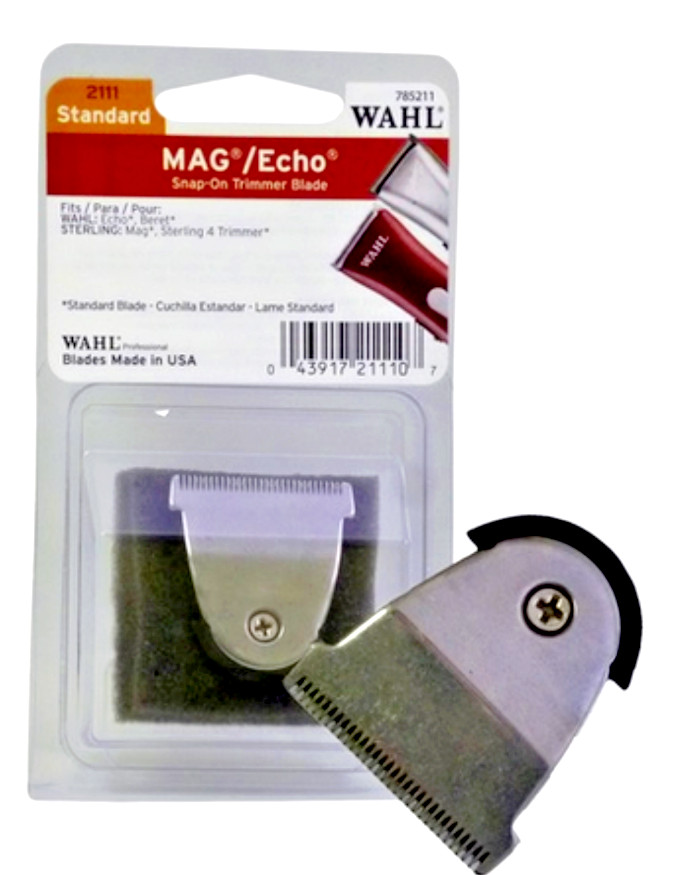 WAHL PRO #2111 MAG/STERLING 4 SNAP ON TRIMMER BLADE , AUTHENTIC MADE IN USA !