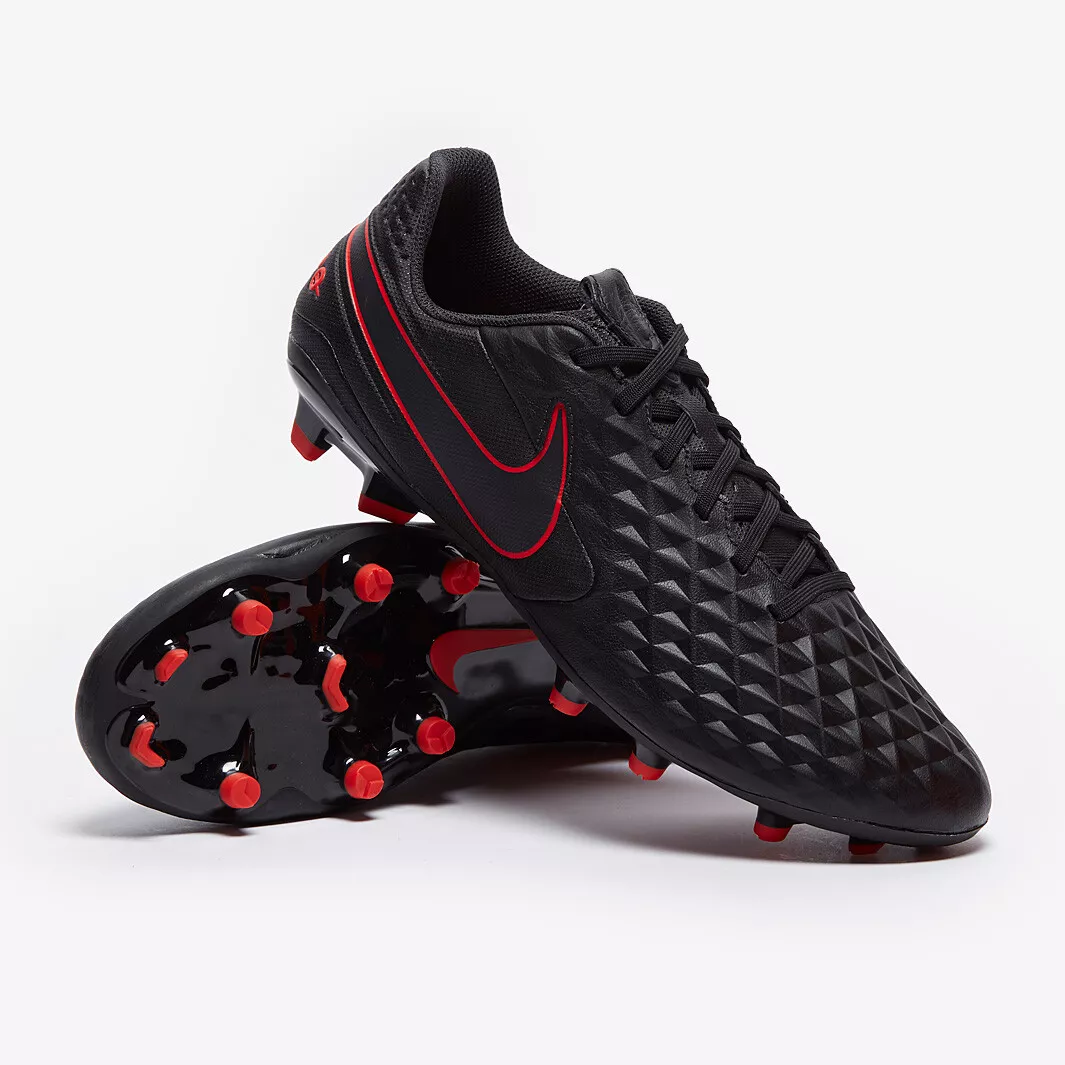 UK 7.5 EU 42 US 8.5 Nike Tiempo Legend 8 Academy FG MG AT5292 060 Black Red eBay