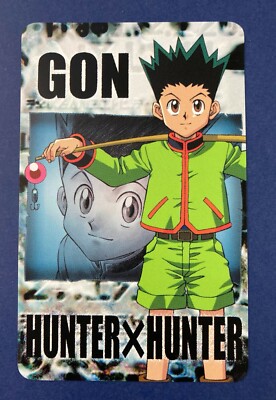 Hunter x hunter promo card Gon 2001 animate BANDAI Japanese F/S | eBay