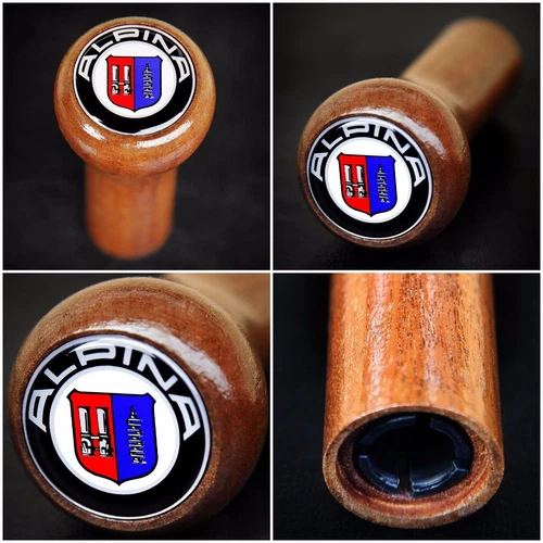 BMW ALPINA WOOD GEAR SHIFT KNOB E23 E24 E28 E30 E32 E34 E36 E38 E39 E46 E60 E90