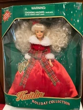 "Kaitlin" Special Limited Edition Christmas Doll 11 1/2 Inches