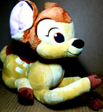 Disney Store Bambi Without Butterfly Medium Plush Authentic