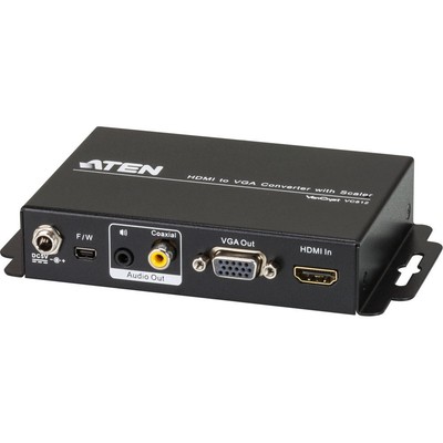 HDMI-zu-VGA-Konverter, ATEN VC812, mit Skalierfunktion, bis zu FullHD ...