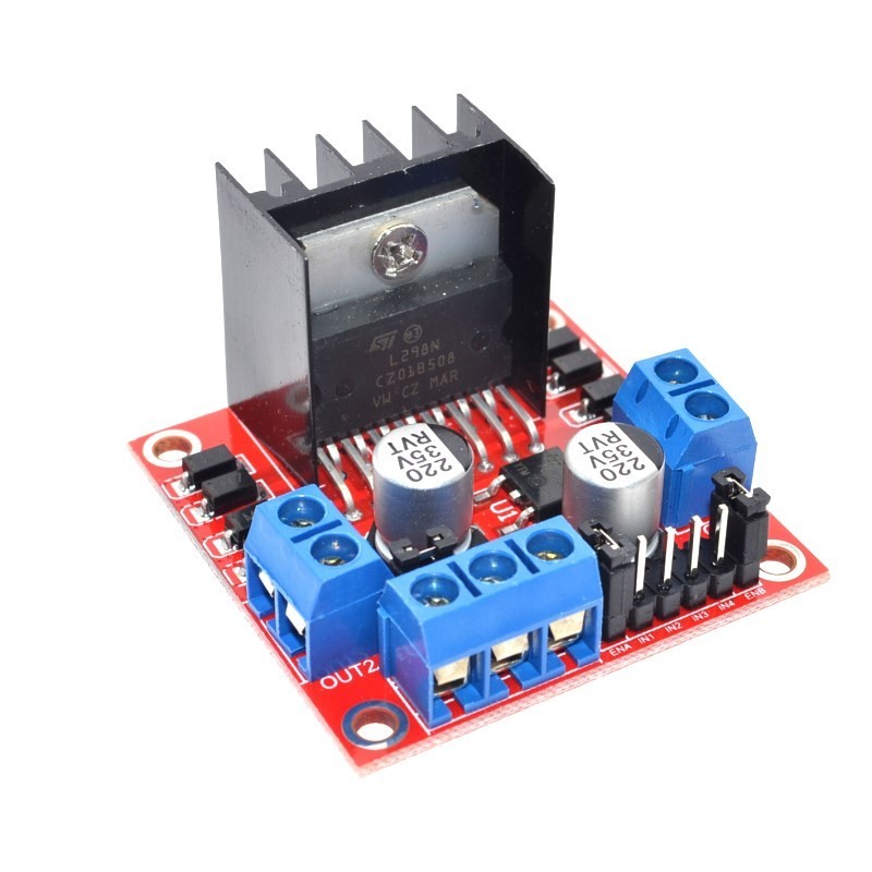 New L298N DC Stepper Motor Driver Module Dual H Bridge Control Board for Arduino