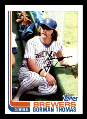 1982 Topps Baseball #765 Gorman Thomas EX/MT or Better *cc1 | eBay