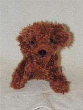 2006 NINTENDO DOGS PLUSH Brown NINTENDOGS PUPPY MOVEABLE HEAD 6"