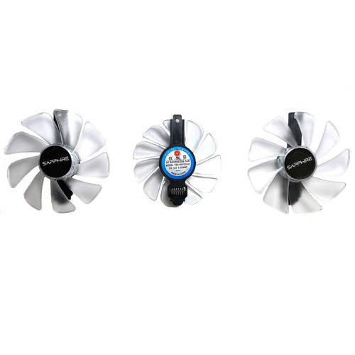 Cooling Fan FDC10H12D9-C For SAPPHIRE RX5700XT 8GB NITRO+ Special Edition - Afbeelding 5 van 17