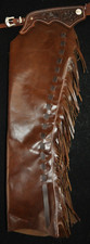 Custom Made Leather Chaps/Shotgun Chaps/Made In USA
