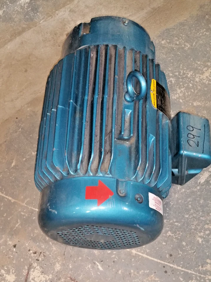 baldor motor 15 hp, VM2333T, 230/460v, 1760 rpm, 254TC Frame , 1- 5/8” OD Shaft - Image 3 of 4