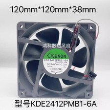 SUNON KDE2412PMB1-6A DC24V 10.3W 12CM 2-Pin Inverter Cooling Fan