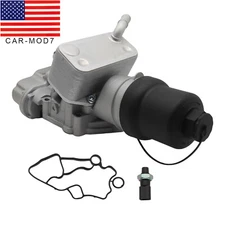 Oil Cooler Filter Housing for Audi 07-14 TT 04-13 A3 05-08 A4 Quattro 04-07 Golf