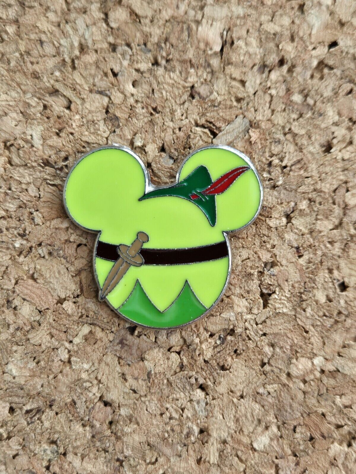 Disney Mickey Mouse Ears Peter Pan Iconic Collector Trading Pin WDW
