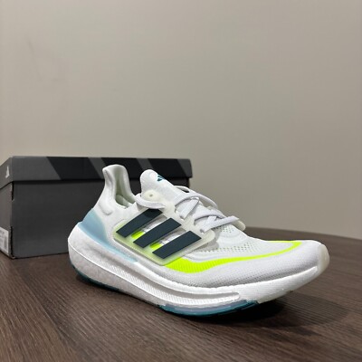 Mens adidas UltraBoost Light White and Lime (IE1768)