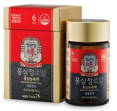 KGC Cheong Kwan Jang Korean 6 Years Red Ginseng Extract 100% Royal 240g