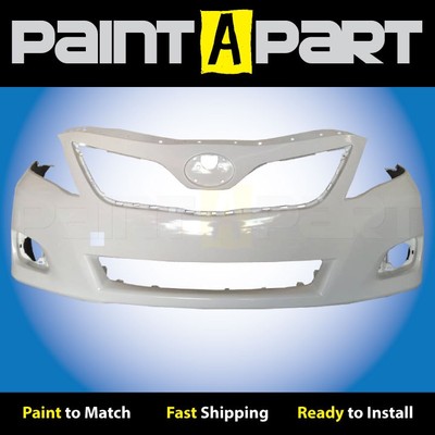 Fits: 2010 2011 Toyota Camry (Japan) Front Bumper Cover Painted  040 Super White