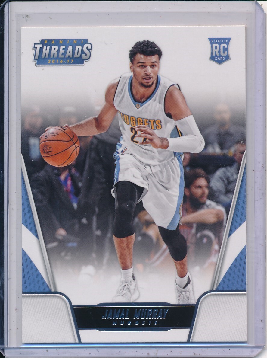 nbaカード  jamal muray rc auto JAMAL MURRAY 2016-17 PANINI THREADS ROOKIE CARD RC #168 | eBay