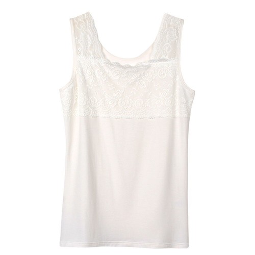 Damen Ärmellose Weste Spitze Sling Camisole Einfarbig Sommer Mode Dünn N - Bild 10 von 18