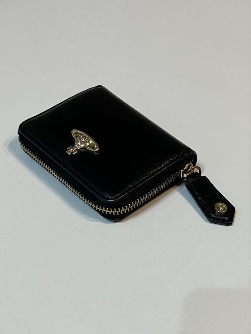 Vivienne Westwood Vivienne Mini Wallet Coin Purse Case Orb Black