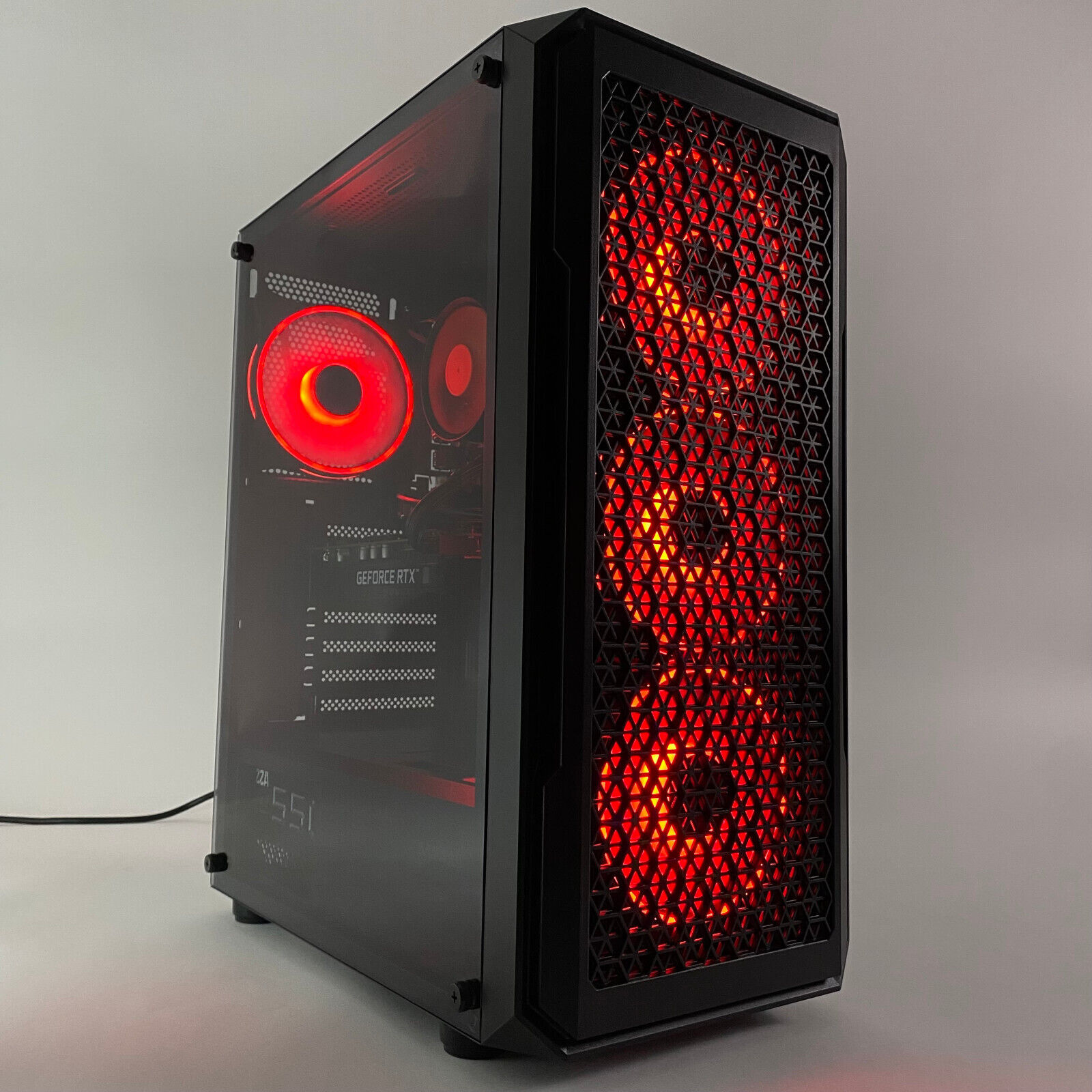Custom Gaming PC Desktop Computer Intel i7 16GB 2TB 512GB SSD GeForce RTX 2060 - Picture 2 of 9