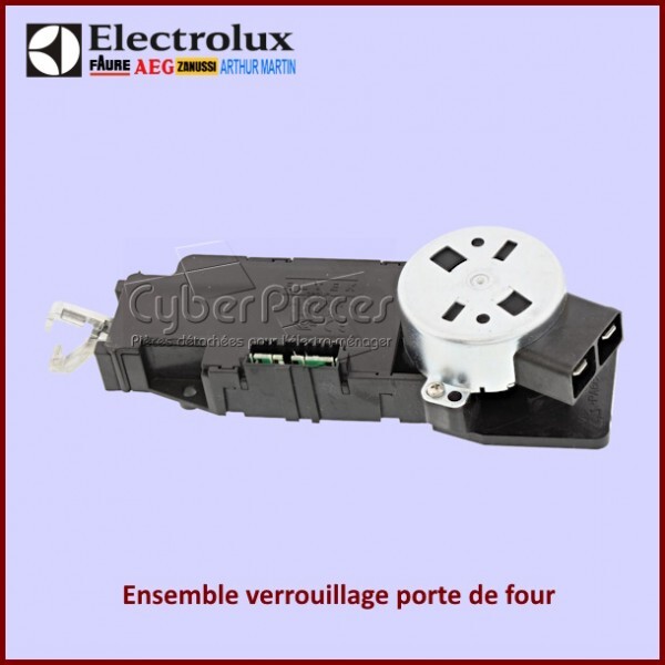 Verrouillage porte de four Electrolux 3572386013 mecanisme en acier durable