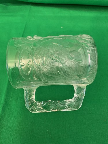 McDonald's Batman Forever Batman & Robin Glass Cup Mug Set 1995 B6 - Picture 6 of 6