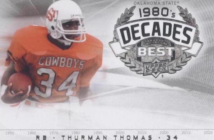 2011 Upper Deck College Football Legends Thurman Thomas #DB-TT - 1 of 2