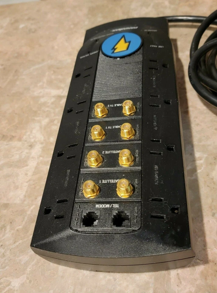 Panamax MAX 8 DBS+5 Surge Protector Power Conditioner M8DBS5 Strip Satellite - Image 3 of 4