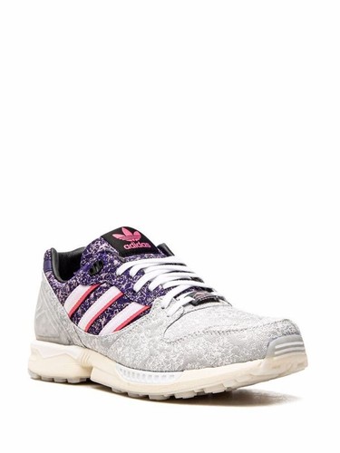 ADIDAS ORIGINALS VIEUX LYON ZX 5000 GREY PURPLE FZ4410 MENS SHOE SIZE US 12 NEW✅ - Picture 3 of 9