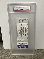 PSA 10 JAVIER BAEZ MLB DEBUT 2014 TICKET FULL STUB Rookie Chicago Cubs POP 2