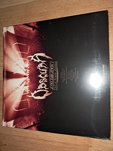 OBSCURA A CELEBRATION LIVE 2 x TRANSPARENT RED VINYL BRAND NEW STILL SEALED - Picture 2 of 2