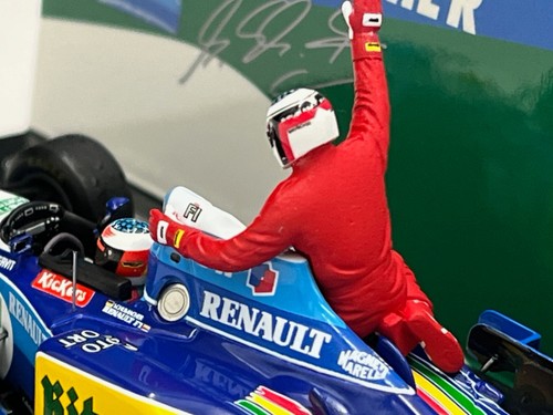 1/43 Benetton Renault B195 Schumacher/Alesi GP Canada 1995 MINICHAMPS 517950601 - Foto 9 di 14