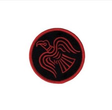 Emblem 3D Klett Pacht, Nordic Vinnland Viking Odinic Norse Odins Raven Europe