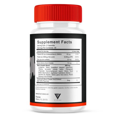 (2 Pack) Alpha Force Pills AlphaForce Max Performance Supplement (120 Capsules) - Picture 4 of 5