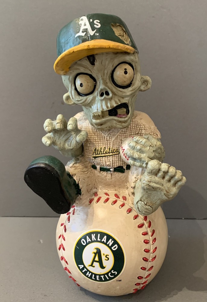 Forever Collectibles Oakland Athletics Zombie Figurine