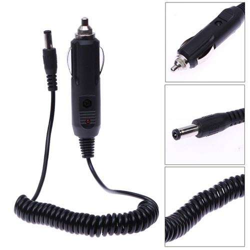 DC 12V Car Charger Charging Cable for Radios UV-5R 5RE PLUS UV5A+ - Zdjęcie 3 z 10