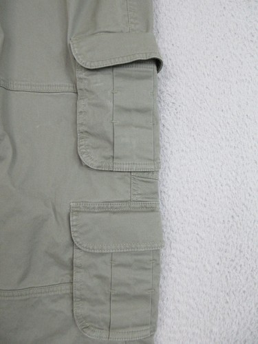 Abercrombie & Fitch Womens Cargo Pants 12 Green Carpenter Utility Outdoor Gorp - Picture 5 of 19