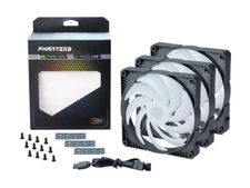 Phanteks SK140 DRGB PWM FAN 3 Pack - 3x 140mm Fan, High Airflow Nine-blade Desig