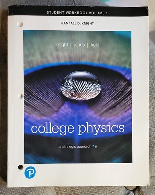 Student Workbook for College Physics: A Strategic Approach 4th Ed Volume 1 PB