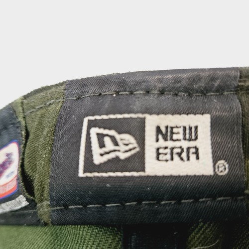 LA Dodgers New Era Hat Cap Mens 7 1/4 Green Camo 59FIFTY Fitted Embroidered Cap - Picture 14 of 15