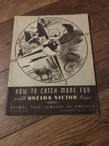 1945 “How To Catch More Fur” Magazine from Animal Trap Company of America