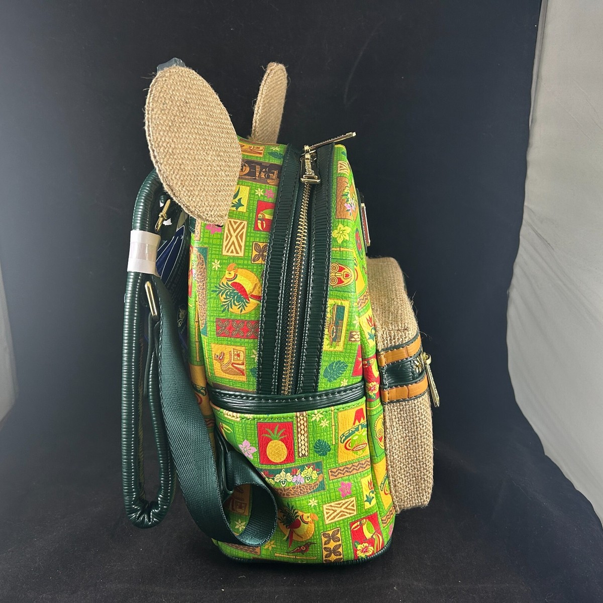 DISNEY MICKEY MAIN ATTRACTION ENCHANTED TIKI ROOM LOUNGEFLY  display picture 1