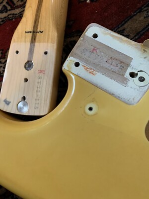 Fender Japan ST72-115 E serial Japan Vintage Made in 1986