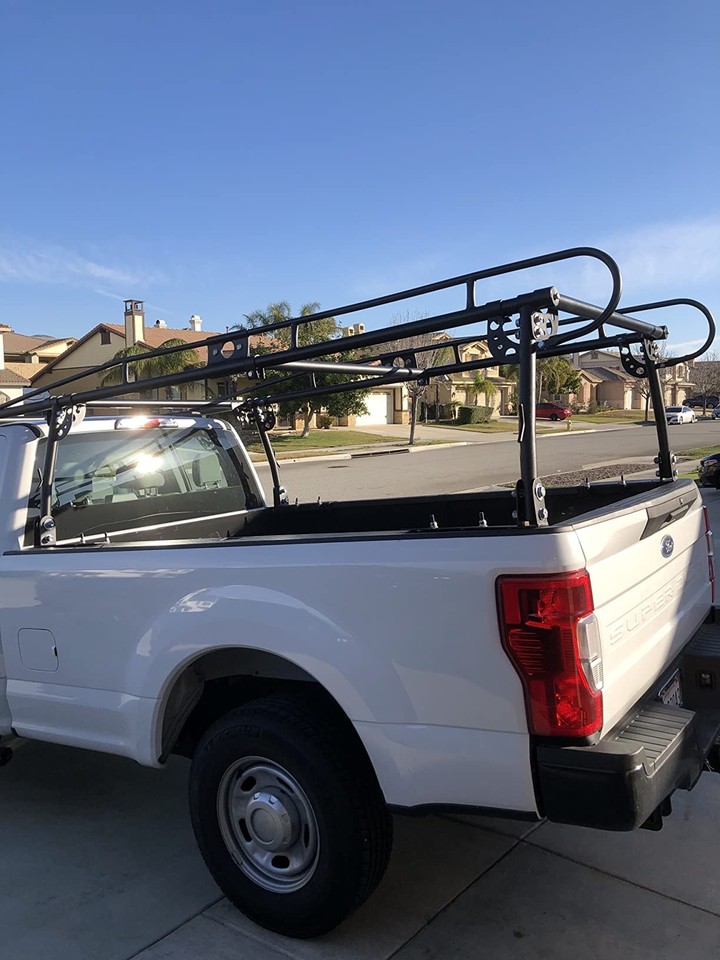 For Toyota Tundra Adjustable Bed Contractors Roof Rack Ladder Kayak ...
