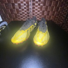 Adidas Track And Field Size 12 Reflective Yellow Black G18503 YYA 606001