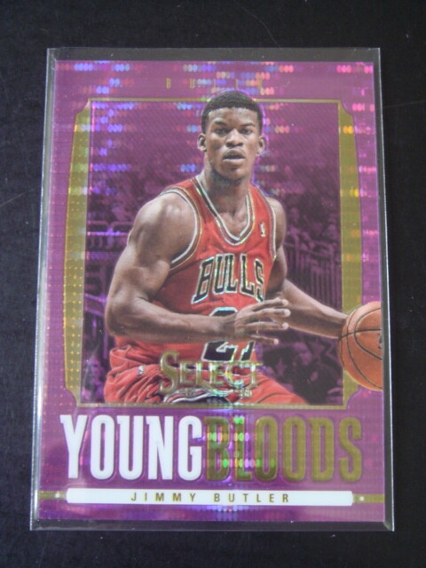 2013-14 Select Jimmy Butler 2nd Year Purple Prizms Refractor #48/99 Jordan Son